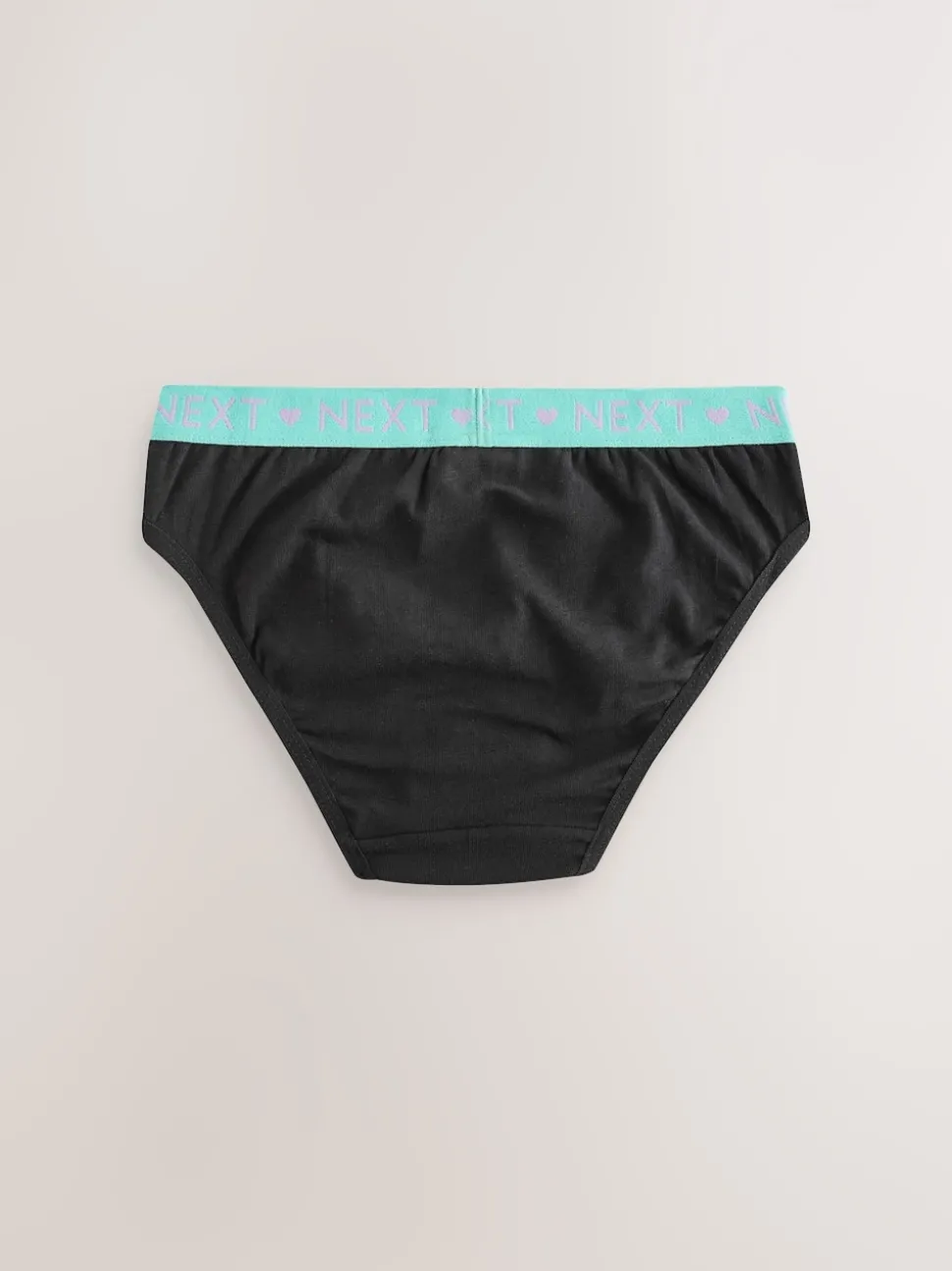 Black Bikini Briefs 7 Pack (5-16yrs)