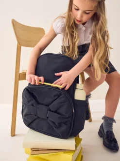 Black Bow Backpack