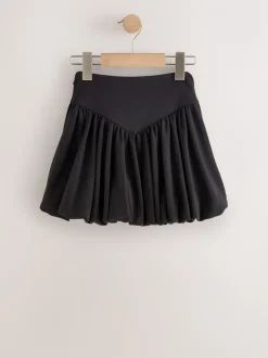 Black Bow Puffball Skirt (3-16yrs)