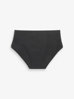 Black Briefs 2 Pack Teen Heavy Flow Period Pants (7-16yrs)
