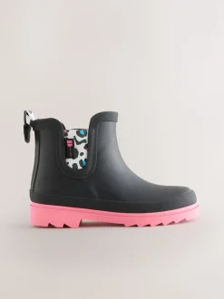 Black Chelsea Wellies