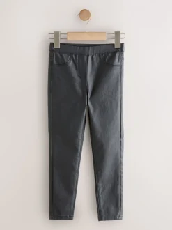 Black Coated Jeggings (3-16yrs)