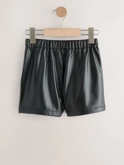 Black Coated Shorts (3-16yrs)