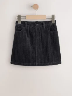 Black Corduroy Skirt (3-16yrs)