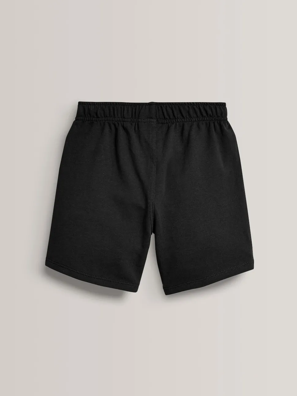 Black 100% Cotton Jersey School Shorts (3-16yrs)