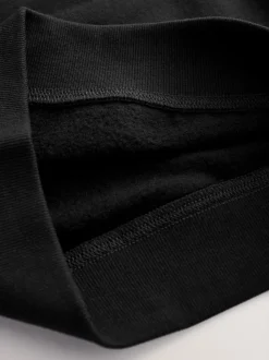 Black Crew Neck School Sweater (3-17yrs)
