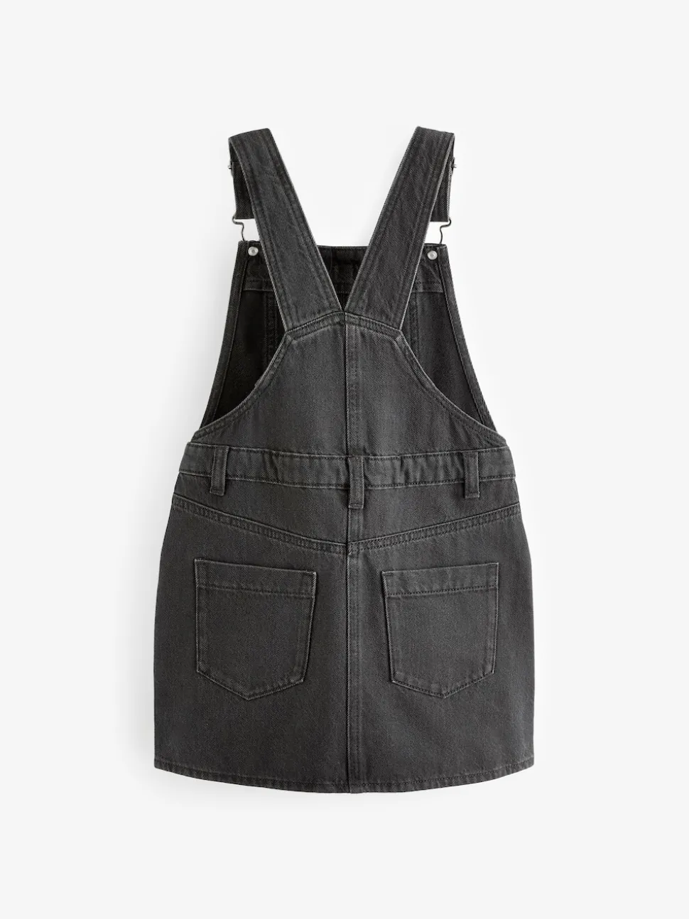 Black Denim Pinafore Dress (3-16yrs)