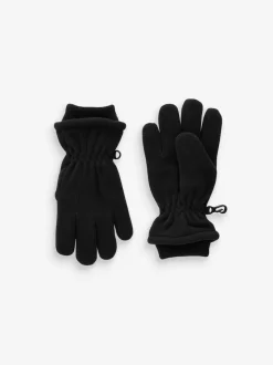 Black Fleece Gloves (3-16yrs)