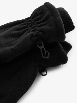 Black Fleece Gloves (3-16yrs)