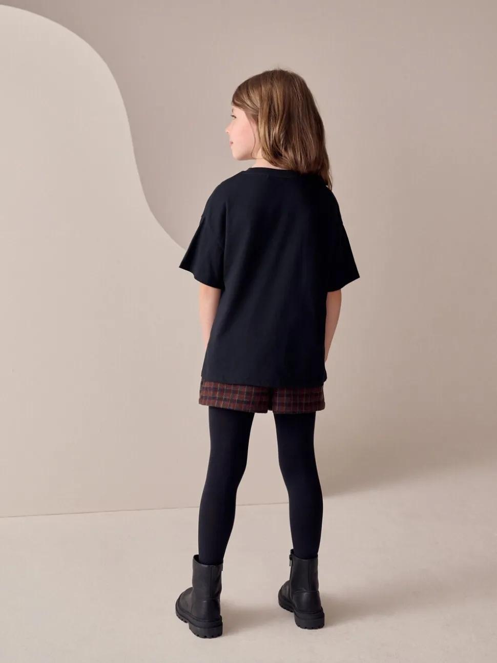 Black Floral Sequin T-Shirt (3-16yrs)
