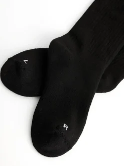 Black Football Socks