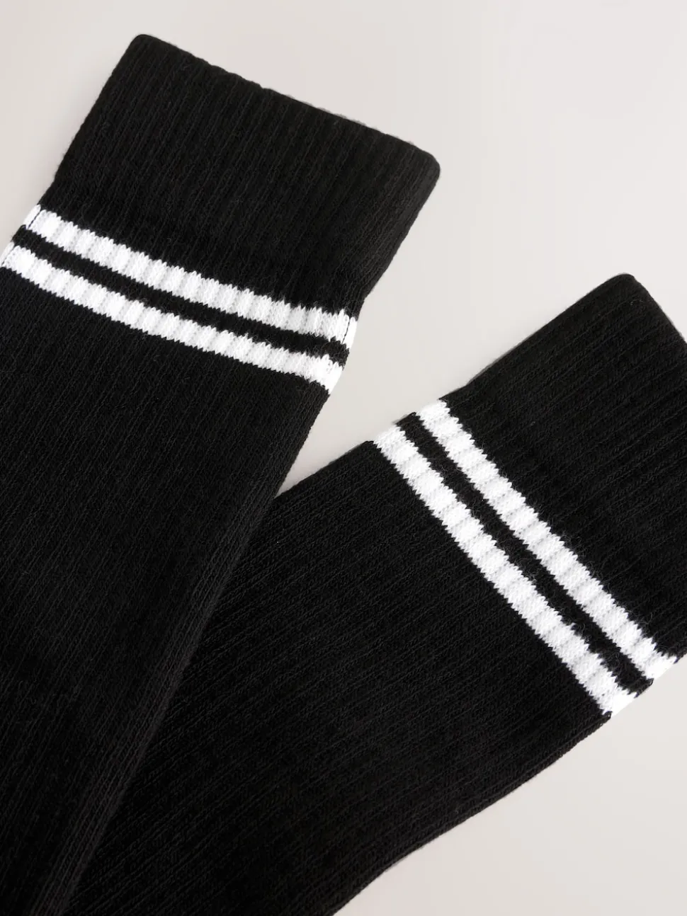 Black Football Socks
