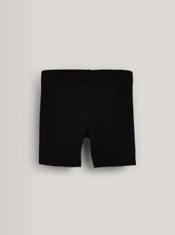 Black/Grey Marl 2 Pack Cycle Shorts (3-16yrs)