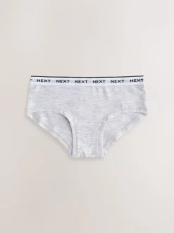 Black/Grey/White Hipsters 7 Pack (2-16yrs)