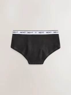 Black/Grey/White Hipsters 7 Pack (2-16yrs)