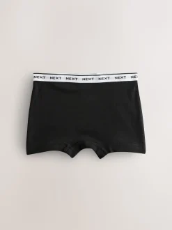 Black/Grey/White Short Briefs 5 Pack (2-16yrs)