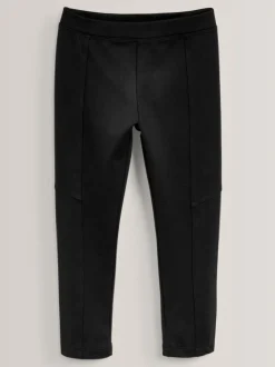 Black Heavy Weight Stretch Leggings (3-16yrs)