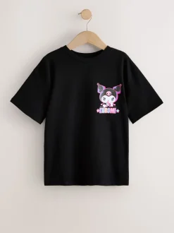Black Kuromi Graphic T-Shirt (3-16yrs)