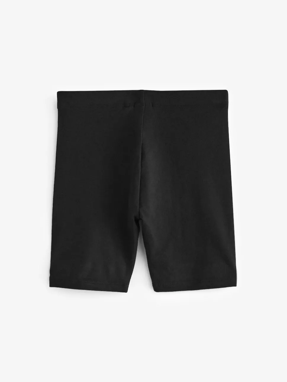 Black Longer Length 2 Pack Cotton Rich Stretch Cycle Shorts (3-16yrs)