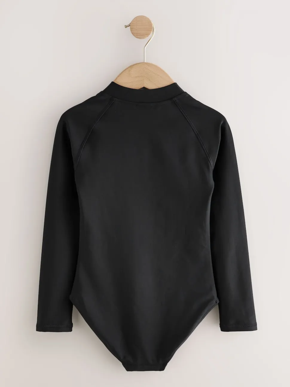 Black Long Sleeve Sunsafe Swimsuit (3mths-16yrs)