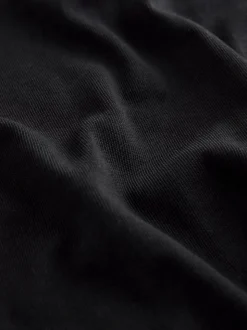 Black Oversized Heavyweight Boxy T-Shirt (3-16yrs)