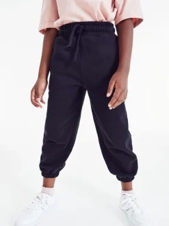 Black Oversized 90s Joggers (3-16yrs)
