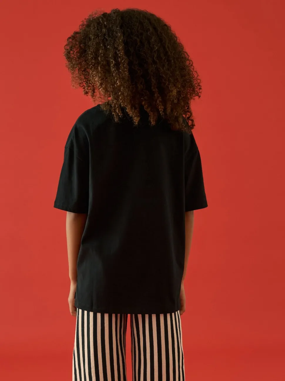 Black Oversized T-Shirt (3-16yrs)