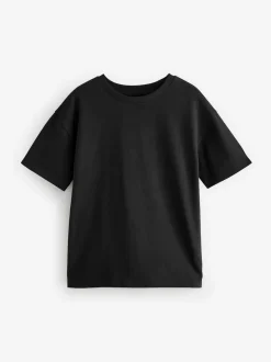 Black Oversized T-Shirt (3-16yrs)