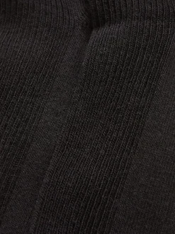 Black 2 Pack Cotton Rich Over Knee School Socks