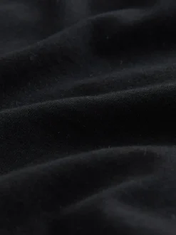 Black 2 Pack Puff Sleeve T-Shirts (3-16yrs)