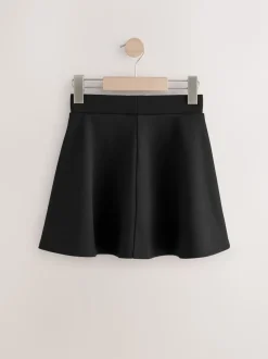 Black 2 Pack Pull On Skort with Jersey Stretch (3-17yrs)