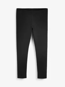 Black 7-Pack School Leggings (3-16yrs)