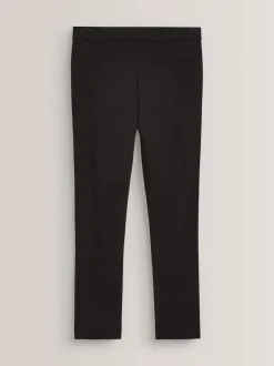Black 2 Pack Skinny Stretch School Trousers (3-17yrs)