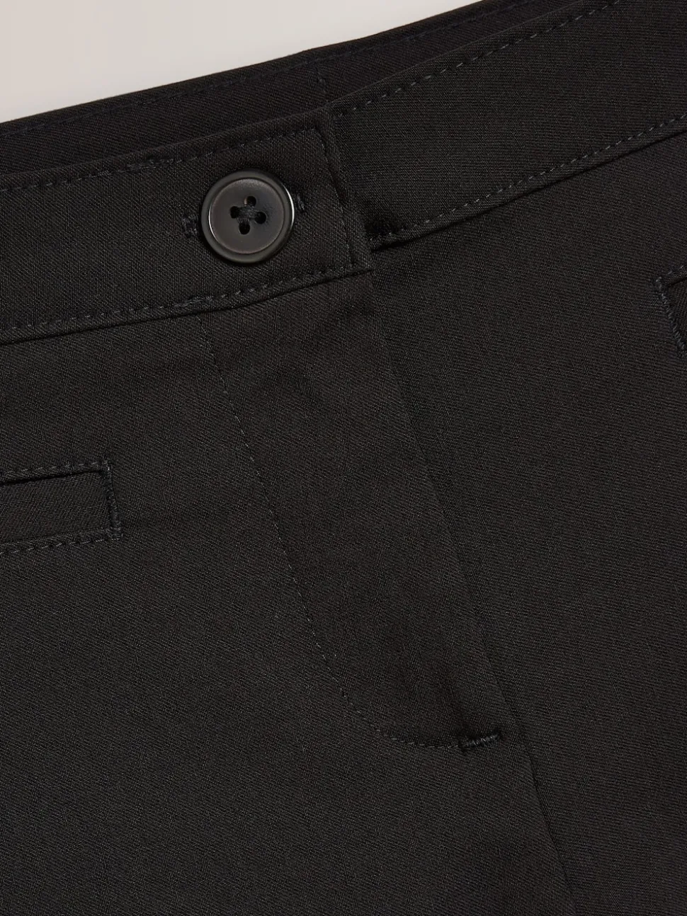 Black 2 Pack Skinny Stretch School Trousers (3-17yrs)