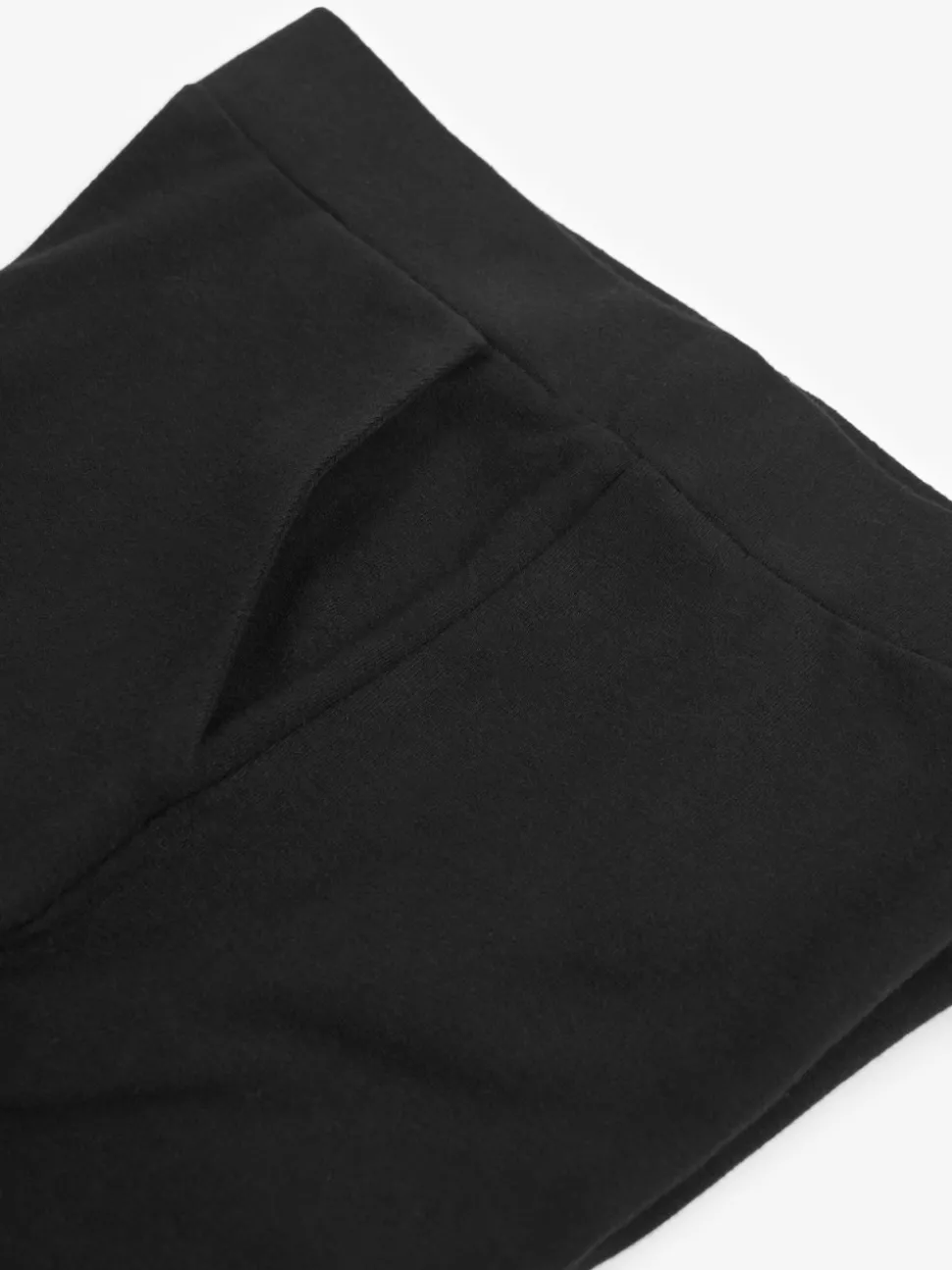 Black 1 Pack Wide Leg Jersey Trousers (3-16yrs)