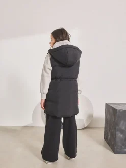 Black Padded Gilet (3-16yrs)