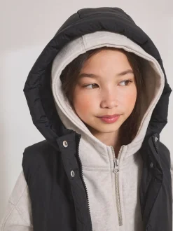 Black Padded Gilet (3-16yrs)