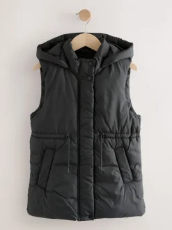 Black Padded Gilet (3-16yrs)