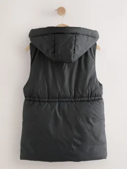 Black Padded Gilet (3-16yrs)