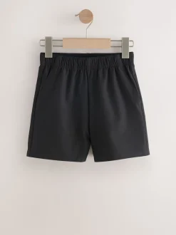 Black PE Sports Shorts (3-16yrs)