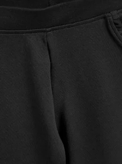 Black Pull-On Cotton Rich Stretch School Trousers (3-16yrs)
