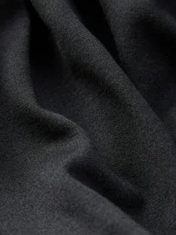 Black Pull-On Jersey Stretch Bubble Hem Skirt (3-17yrs)