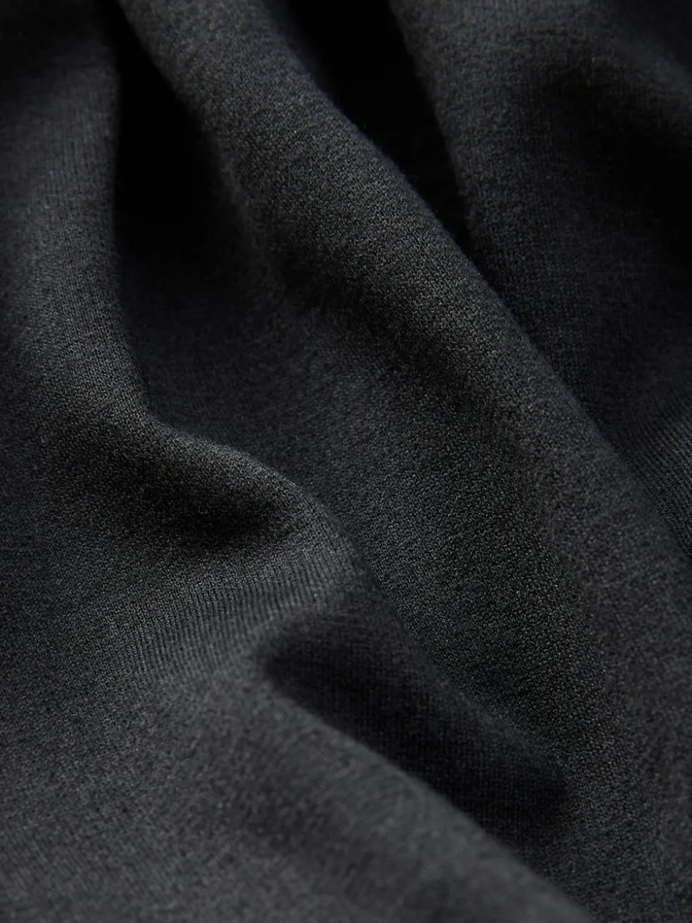 Black Pull-On Jersey Stretch Bubble Hem Skirt (3-17yrs)