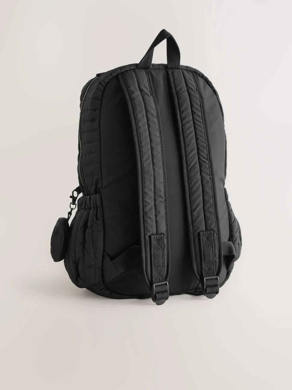 Black Quilted Backpack