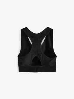 Black Racer Sports Bra (7-16yrs)
