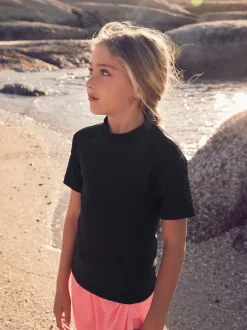 Black Rash Vest (3-16yrs)