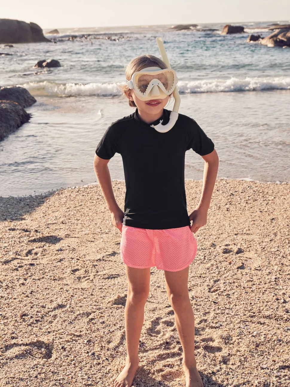 Black Rash Vest (3-16yrs)