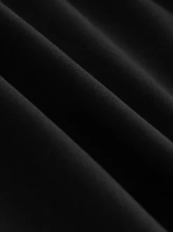 Black Regular Length Barrel Leg School Trousers (9-18yrs)