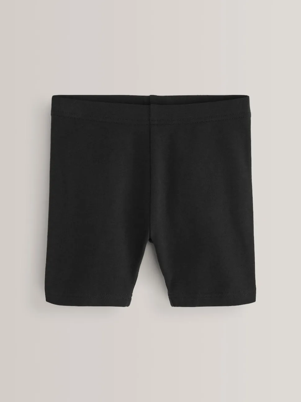 Black Regular Length 5 Pack Cotton Rich Stretch Cycle Shorts (3-16yrs)