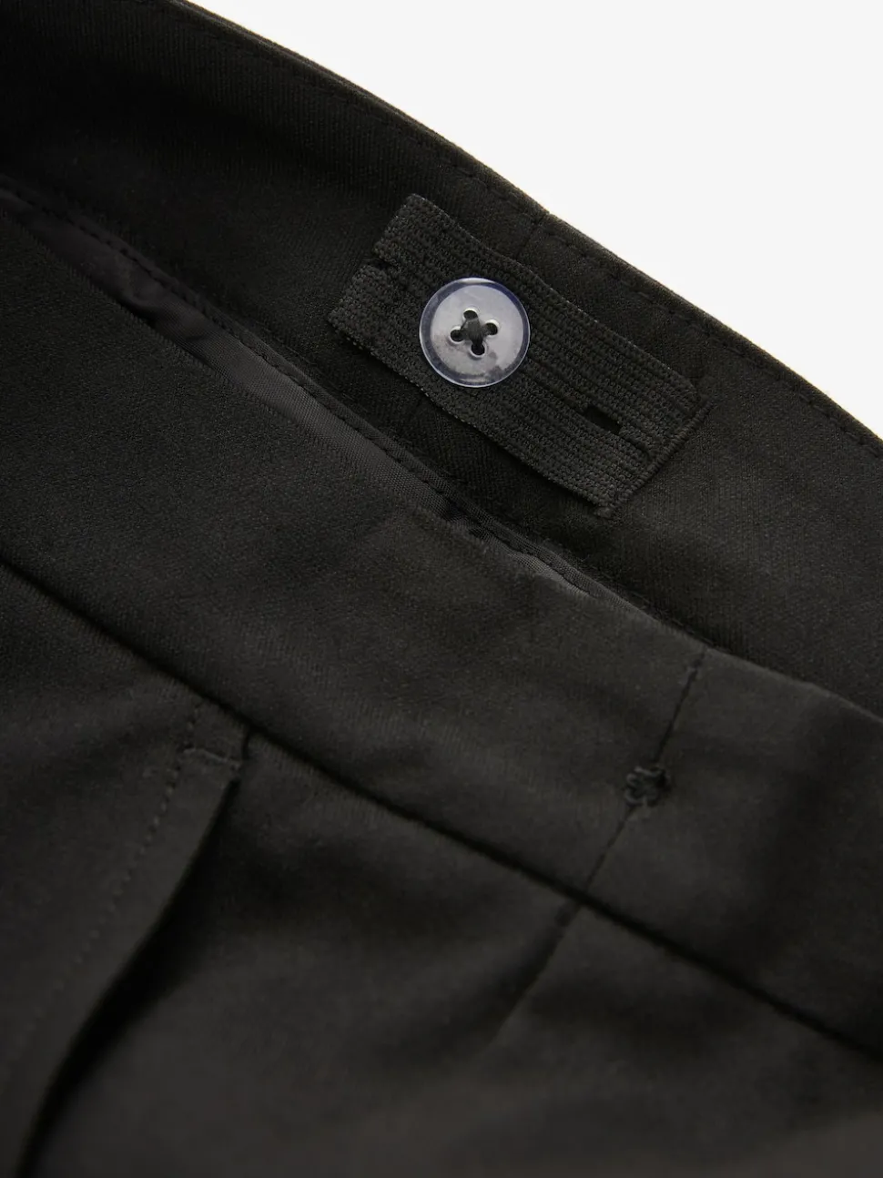 Black Senior High Waist Flared School Trousers (9-17yrs)